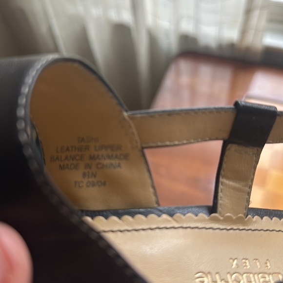 Liz Claiborne Flex Black Madrid Twinkle Sandals women’s 8.5M Business Casual - Picture 4 of 8